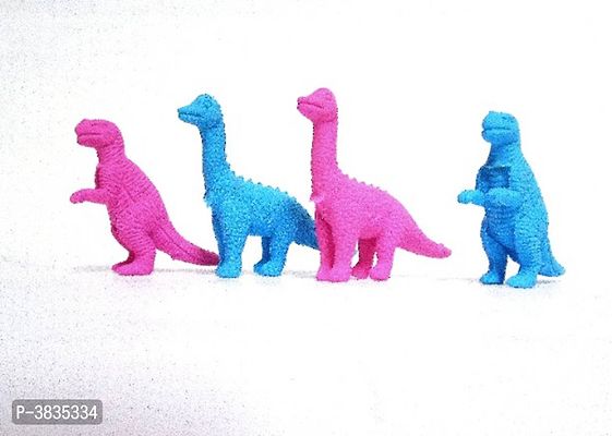 dragon shape eraser for kids (pack of 1 with 4 eraser)-thumb2