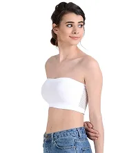 WHITE  COLOR TUBE BRA FREE SIZE-thumb1