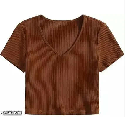 Fancy Cotton Blend Top For Women