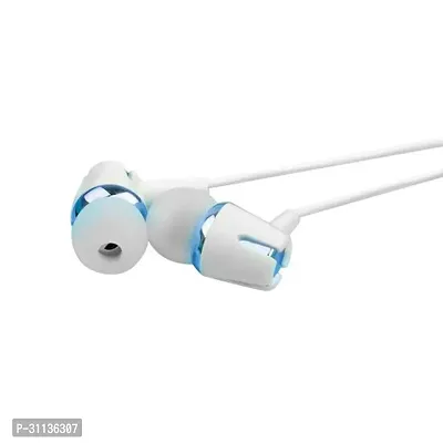 Classic White Wired Headphones/Earphones-thumb0