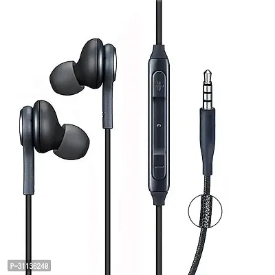 Classic Black Wired Headphones/Earphones-thumb0