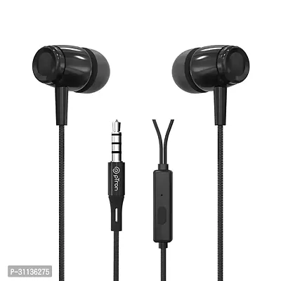 Classic Black Wired Headphones/Earphones