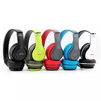 P47 Foldable Wireless  Sports Headphone with Mic-thumb2