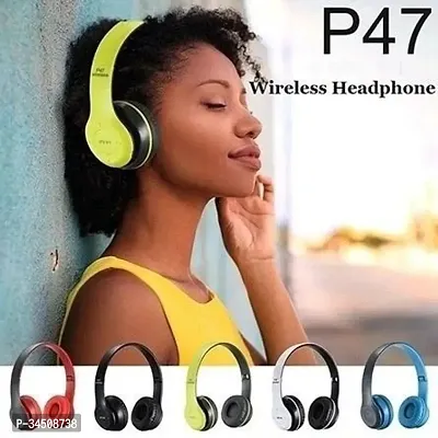 P 47 Wireless Bluetooth Sports Headphones with Microphone-thumb2