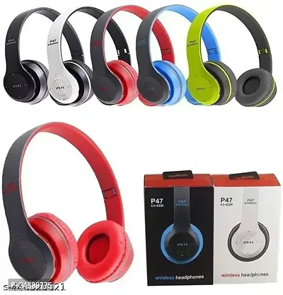 P 47 Wireless Bluetooth Sports Headphones with Microphone-thumb4