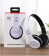 P47 Foldable Wireless  Sports Headphone with Mic and Volume Button Bluetooth Headset-thumb2