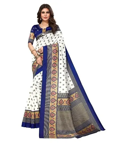 Trendy Mysore Silk Saree With Blouse Piece For Women