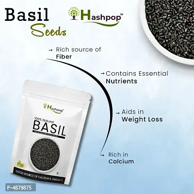 Raw Basil Seeds For Weight Loss (50GM)-thumb3
