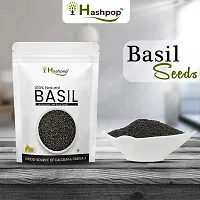 Raw Basil Seeds For Weight Loss (400GM)-thumb3