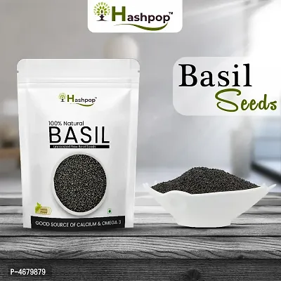 Raw Basil Seeds For Weight Loss (400GM)-thumb4