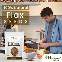 Raw Unroasted Flax Seeds For Eating Rich With Fiber For Weight Management (200GM)-thumb2