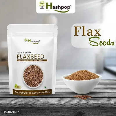 Raw Unroasted Flax Seeds For Eating Rich With Fiber For Weight Management (50GM)-thumb2