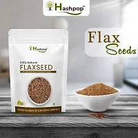 Raw Unroasted Flax Seeds For Eating Rich With Fiber For Weight Management (200GM)-thumb1