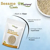 Natural White Sesame Seeds - (Kora Til | Tal)-thumb2