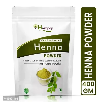 Hashpop Organic And Herbal Henna Leaf Powder For Hair Colour nbsp;400G-thumb0