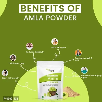 Hashpop Natural Dry Amla Powder For Anti Hair Fall Anti Dandruff Hair 200Gm Pack Of 1-thumb4