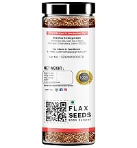 Raw Unroasted Flax Seeds for Eating Rich with Fiber for Weight Management (200GM)-thumb2