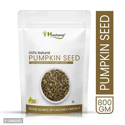 Hashpop Pumpkin Seeds Loaded with Protein and Fibre Rich Superfood for Boost Immunity seed-800GM