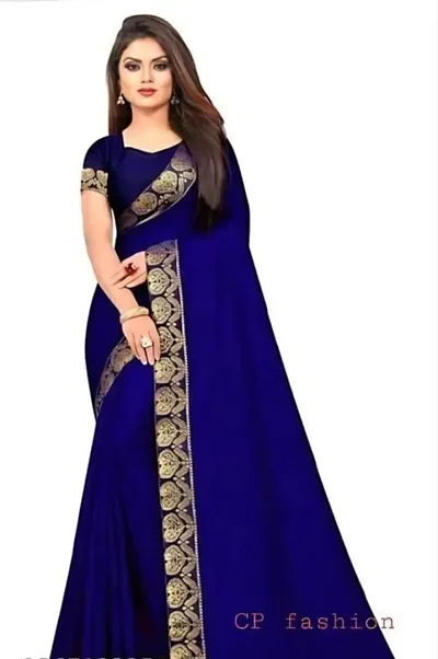 Buy Classic Lycra Saree with Blouse piece For Women Online In