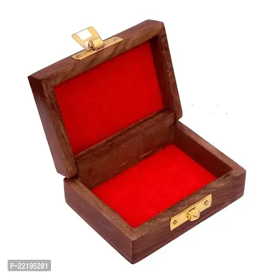 Giftoshopee Wooden Small Storage Box for Jewellery/Gifts-thumb2