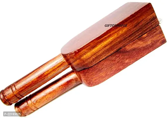 Giftoshopee Wood Lemon Squeezer; Juicer; Crusher, Masher (Brown) for Home and Kitchen