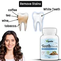 Teeth Fresh Teeth Whitening tooth Powder for yellow teeth (80 Gm)-thumb3