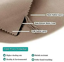 Comfy Home Window RodPocket Blackout Curtain Pack of 1 Piece (Width - 46 Inch X 24 Inch - Length) Brown-thumb2