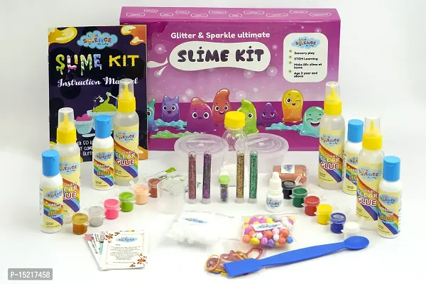 Glitter & Sparkle ultimate Slime Kit. Make 20+ slime.