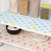 YSSY Kitchen Sheets for Shelves Waterproof Cupboard mats roll for Wardrobe Anti Slip mat for Kitchen Cabinet Shelf Liners Sheet roll Anti Slip mats for Floor Platform Fridge Dining Table-thumb2