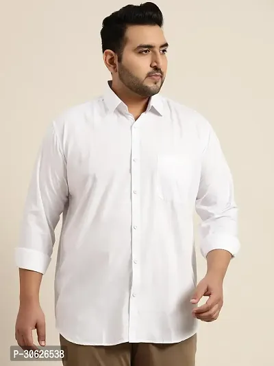 Men Cotton Plus Size Casual Shirt-thumb0