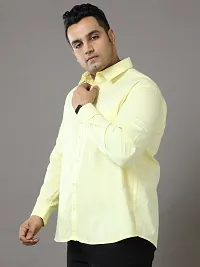 Men Regular fit  Plus Size Casual wear cotton full sleeves Shirt-thumb2