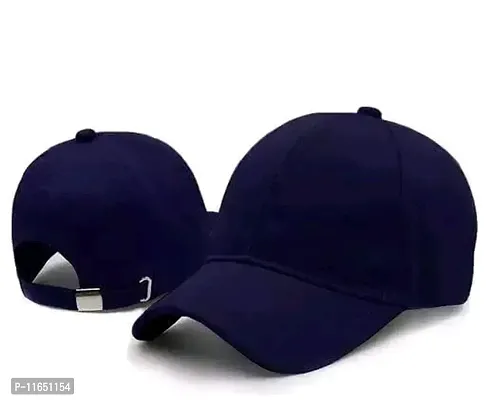 Adjustable plain baseball summer sports cap for men women girls boys | Caps under 99