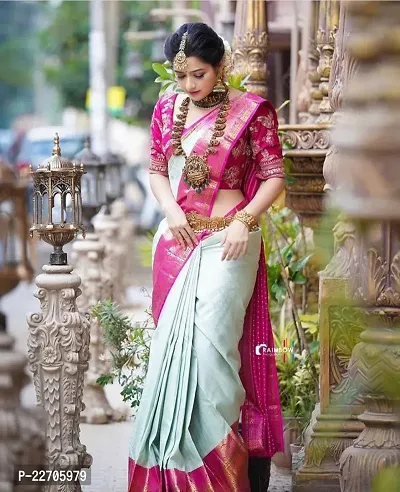 Women Plain Weave Cotton Blend Stylish Printed Saree with Blouse Piece –  Mirchi Fashion