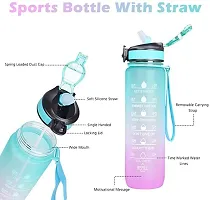 Motivational Sipper Water Bottle, 1ltr-Assorted Pack of 1-thumb1