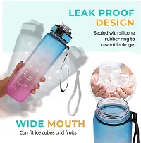 Motivational Sipper Water Bottle, 1ltr-Assorted Pack of 1-thumb1