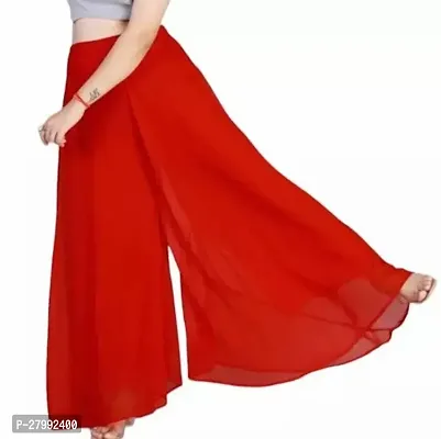 Classic Georgette Palazzos for Women-thumb0