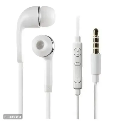 Ultra High Bass Earphone With Mic White