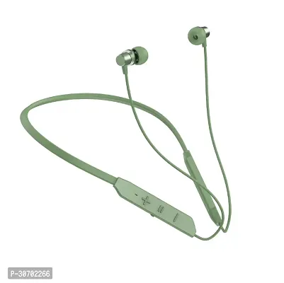 Stylish Green In-Ear Bluetooth Wireless Earphones With Microphone-thumb0