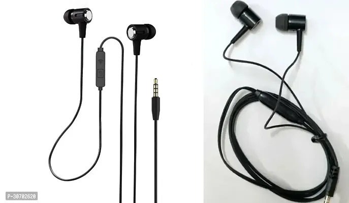 Stylish In-Ear Earphones With Microphone-Pack Of 2-thumb0