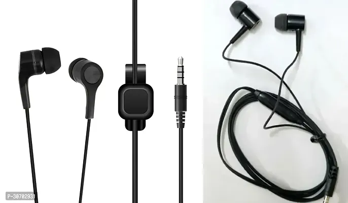 Stylish In-Ear Earphones With Microphone-Pack Of 2