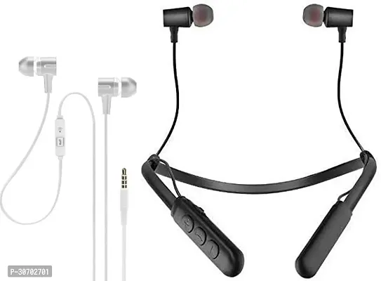 Stylish In-Ear Earphones With Microphone-Pack Of 2