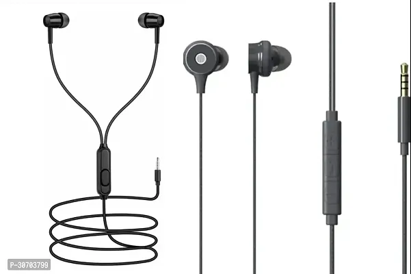 Stylish In-Ear Earphones With Microphone-Pack Of 2