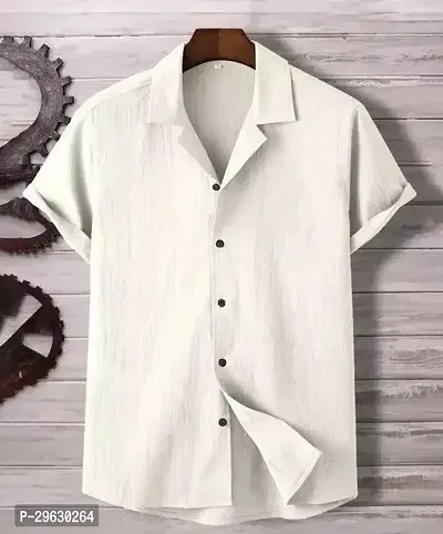 Fency Latest Short Sleeves Men Shirt-thumb0