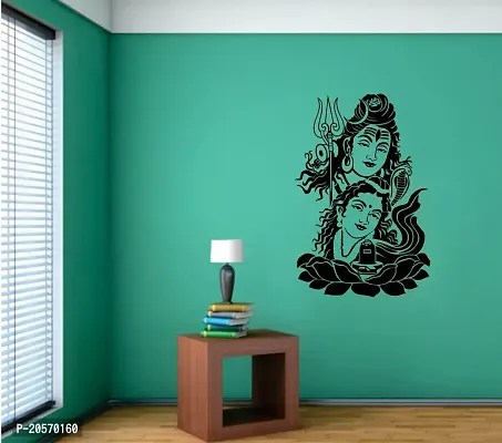 Merical Shiv Parwati and Krishna Switch Board Wall Sticker for Living Room, Hall, Bedroom (Material: PVC Vinyl)-thumb4