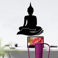 Merical Palm Budhha and Animals Switch Board Wall Sticker for Living Room, Hall, Bedroom (Material: PVC Vinyl)-thumb3