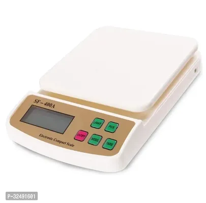 Precision Digital Weight Scale - High Accuracy, Sleek Design, Auto Calibration, Large LCD Display-thumb0