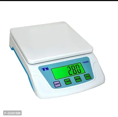 Precision Digital Weight Scale - High Accuracy, Sleek Design, Auto Calibration, Large LCD Display