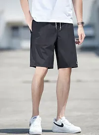 Trendy Polyester Shorts For Men Pack Of 2-thumb2