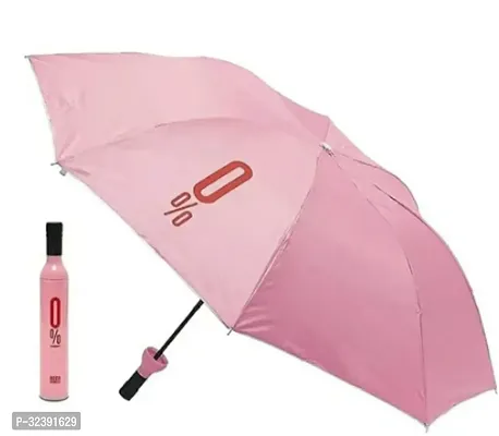 Stylish Bottle Shaped Foldable Umbrella-thumb0