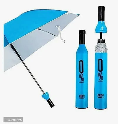 Stylish Bottle Shaped Foldable Umbrella-thumb0